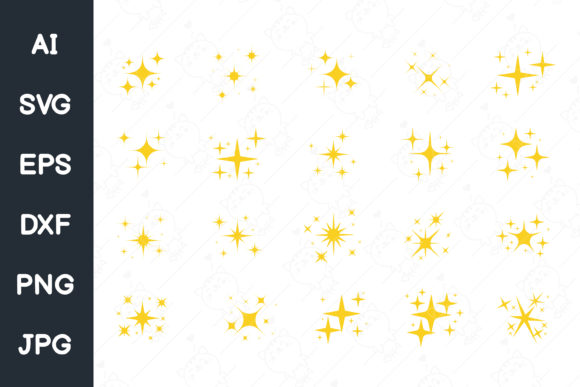 Download Sparkling Stars.star and Glittering Set - Stars Collection