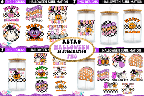 Download Retro Halloween Sublimation Huge Bundle - Premium Resources