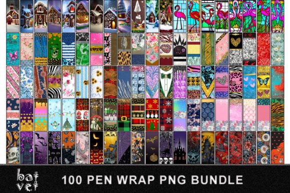 Download Pen Wrap Bundle | Huge Bundle PNG Design - Premium Resources