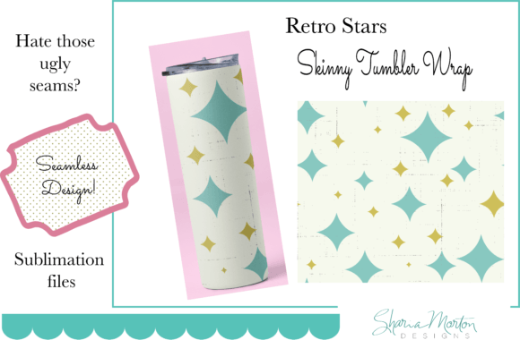 Download 20 Oz Tumbler Wrap Sublimation Stars - Stars Collection